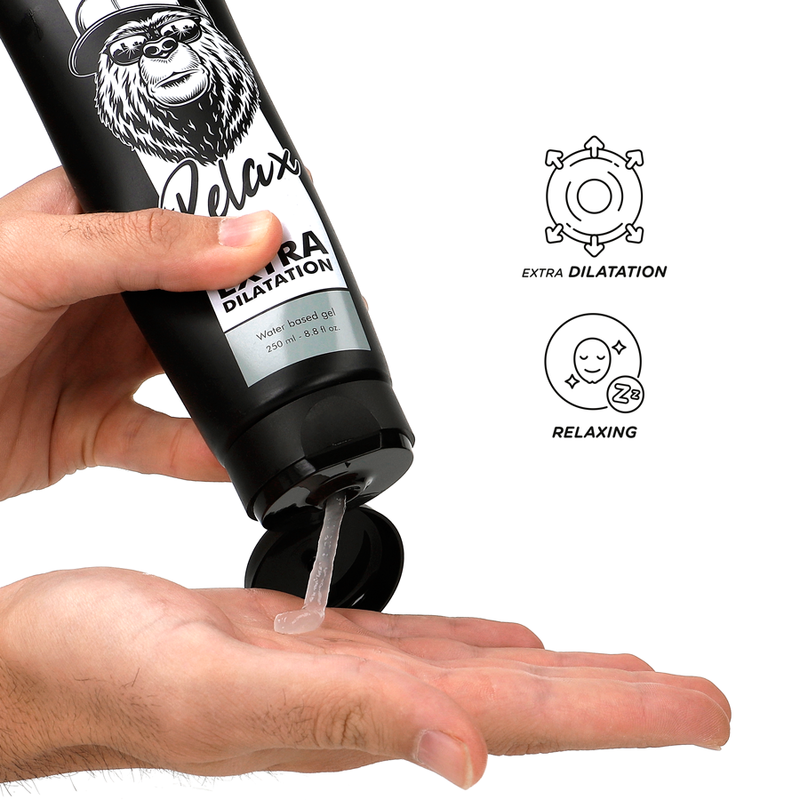 BLACK HOLE - GEL BASE AGUA DILATACIÓN ANAL 250 ML