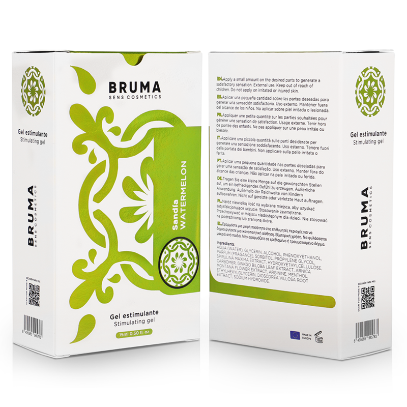 BRUMA - ONAGRA ORGASM GEL SABOR SABOR SANDÍA