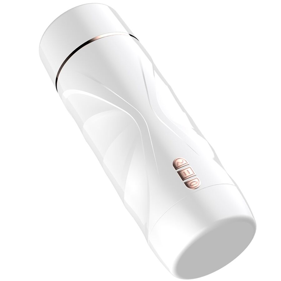 SHEQU - RILEY MASTURBADOR VAGINA CON VIBRACIÓN Y SUCCIONADOR