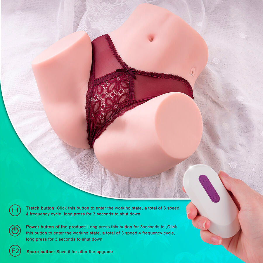 XISE - MARISA MASTURBADOR VAGINA REALÍSTICO MULTIPOSICIÓN CON THRUSTING