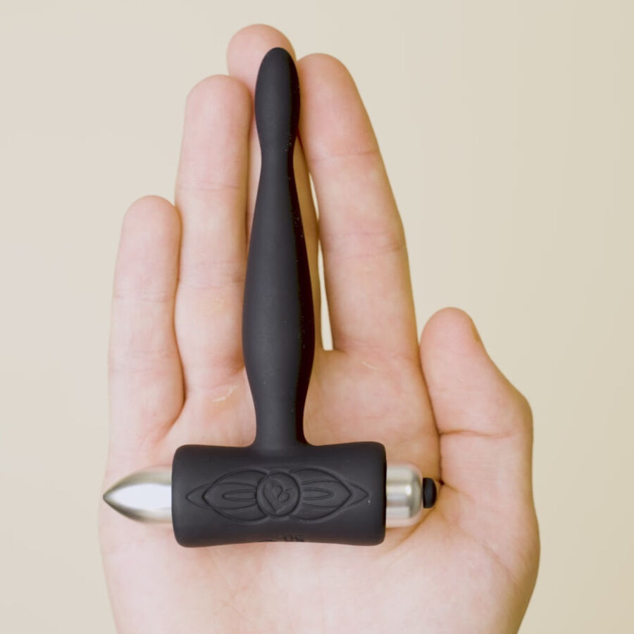 ROCKS- OFF - PETITE SENSATIONS TEAZER PLUG ANAL VIBRADOR NEGRO