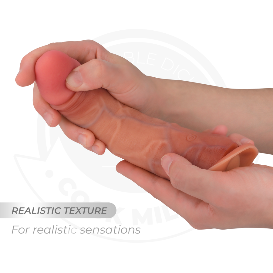 COCK MILLER - DILDO HIPERREALÍSTICO VIBRACIÓN CON CONTROL REMOTO 19,5 CM
