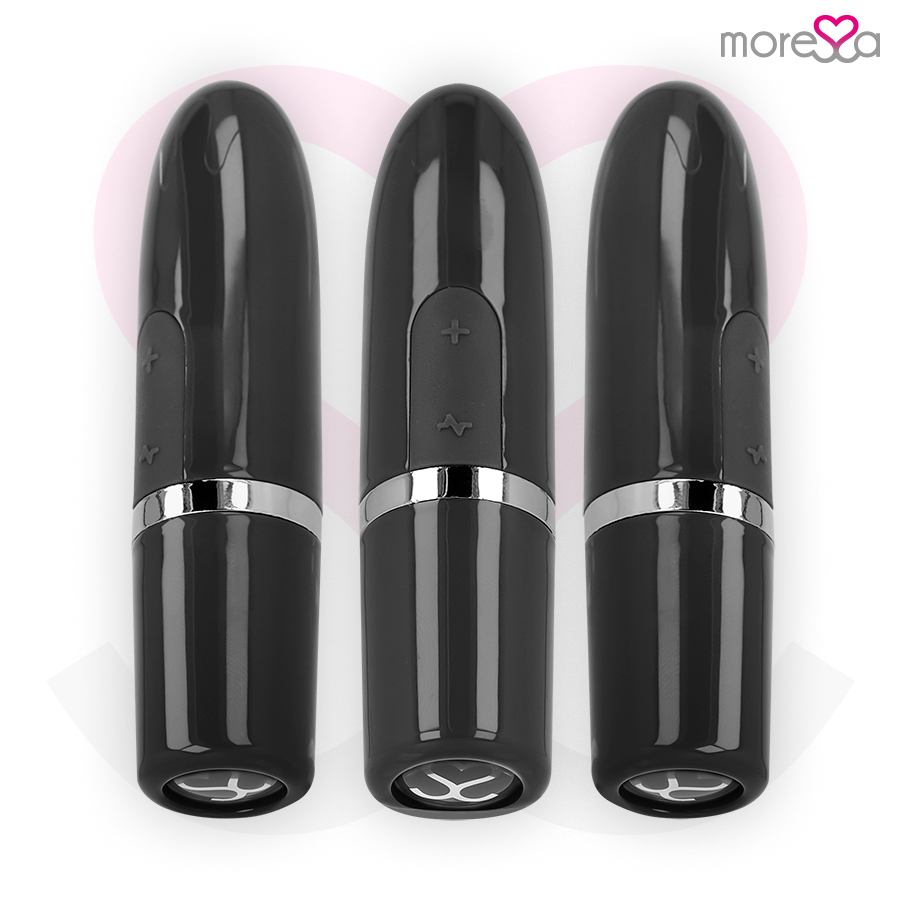 MORESSA - IVY MASAJEADOR SIMULADOR LABIAL DE VIAJE NEGRO